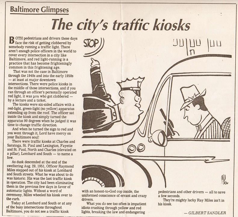 City Traffic Kiosk 8 29 1951