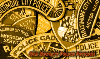 Baltimore Police Collector, Novelty, and Unit Patches
