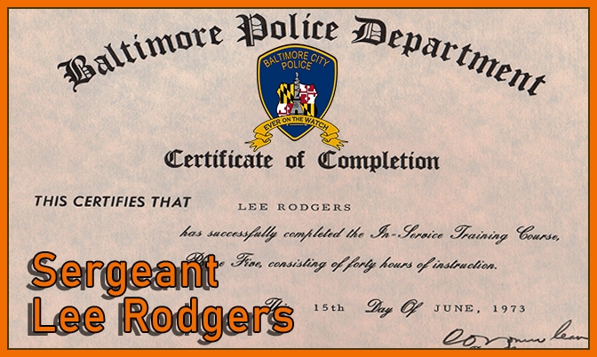 Sgt. Lee Rodgers