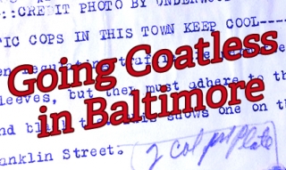 Baltimore Police Officers 1st to Go Coatless in Public