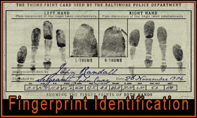 Fingerprint Identification